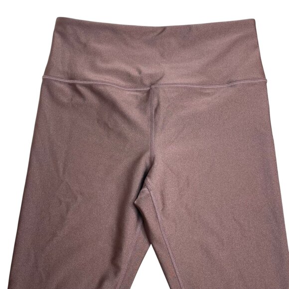 Athleta Ultra High Rise Elation Tight Shimmer Brown Color Medium - Picture 2 of 6